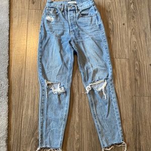 PacSun Light Blue Distressed Jeans